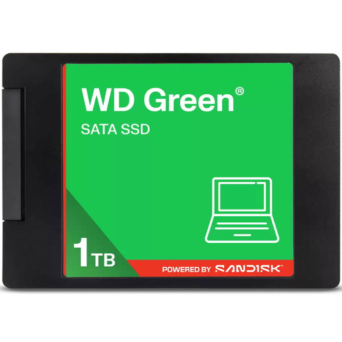 Western Digital Green WDS100T5G0A 1 TB 2.5 pulg. SATA III Western Digital Green WDS100T5G0A 1 TB 2.5 pulg. SATA III